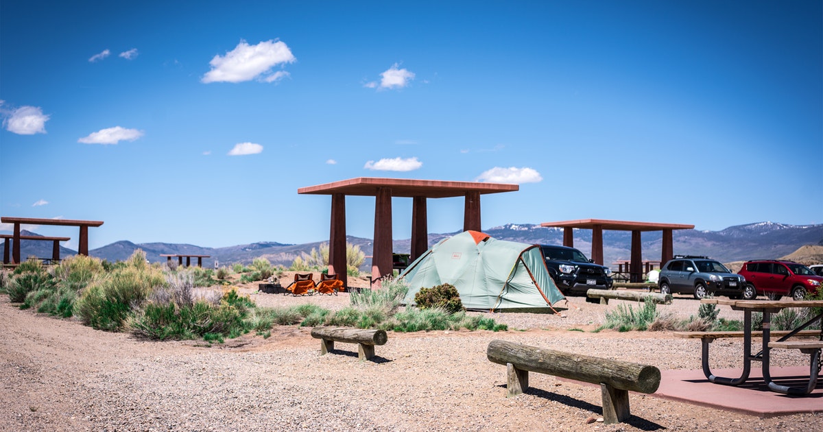 Camping Wolford Campground Marina in Kremmling Colorado