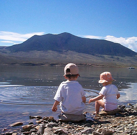 Family Fun Wolford Campground Marina in Kremmling Colorado